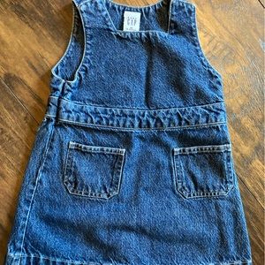 EUC vintage Baby Gap Denim jumper size 18-24